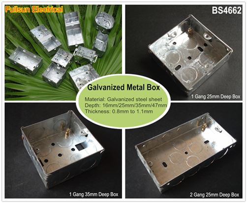 Two Gang Deep Electrical Box