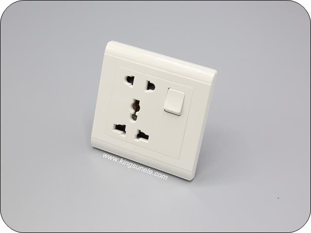 Priză cu 5 pini cu Swith