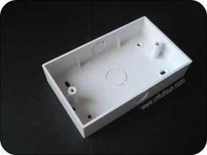 PVC Electric Box Pattress Box British Standard
